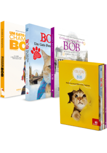 Combo Gato de Rua Chamado Bob 3 Livros - Editora novo conceito
